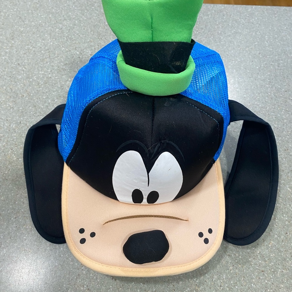 Goofy Character Hat - Blue and Black